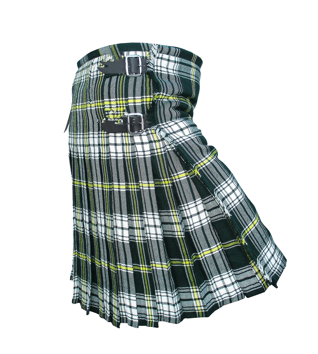 Mens Scottish Tartan Kilt - 13oz Highland Casual Kilt for Men - 11 Tartans